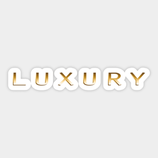 Luxury Sticker